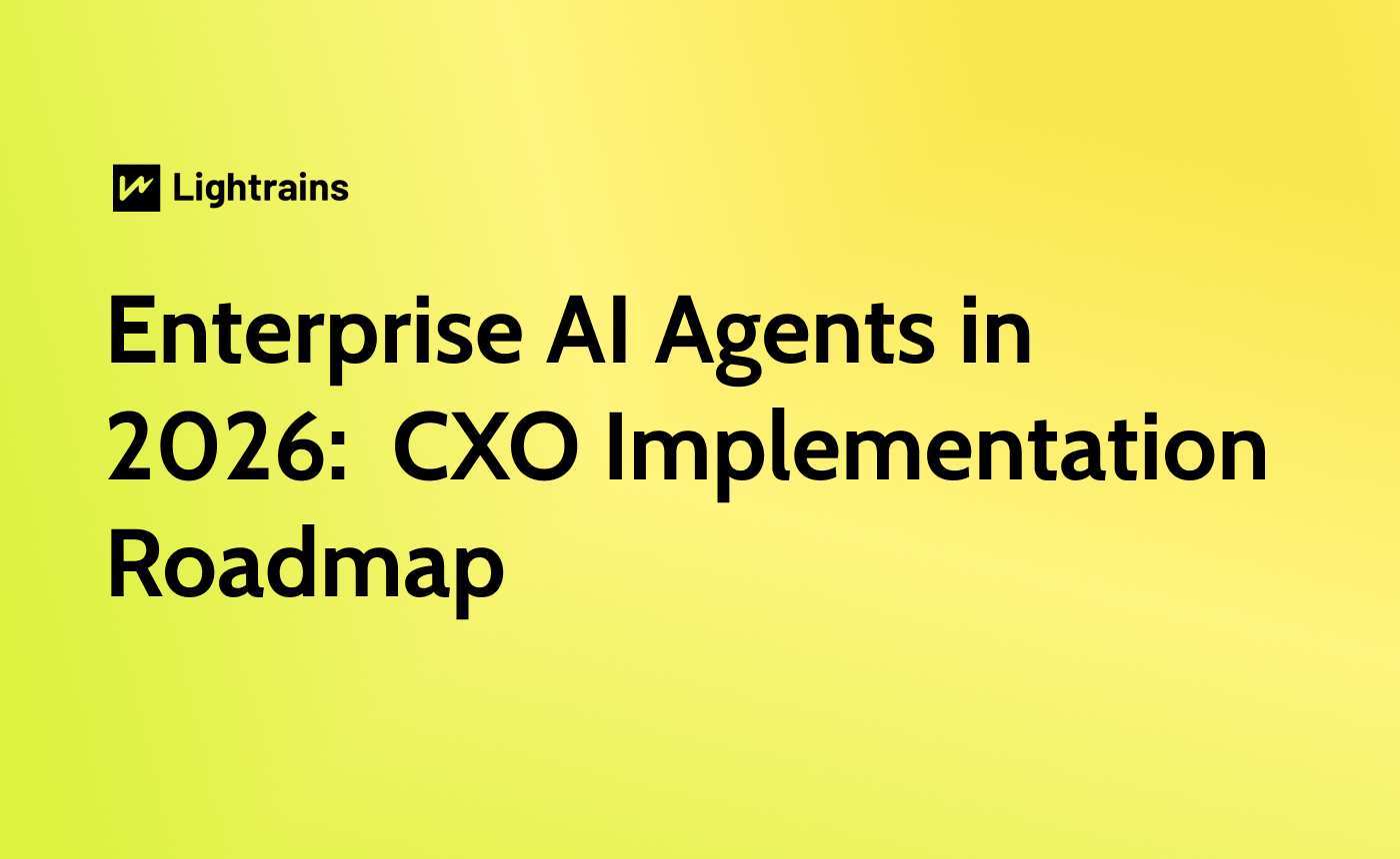 Enterprise AI Agents in 2026: Design Patterns, Autonomy Workflows & CXO Implementation Roadmap - Research, Artificial Intelligence