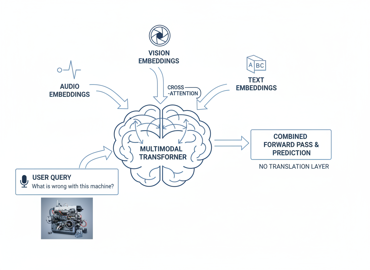 Cross-modal understanding of ai model