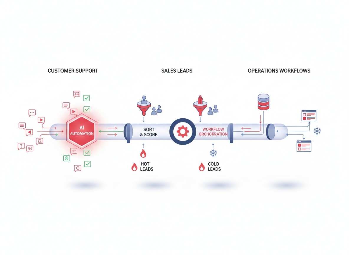 AI Agents for Customer Support, Sales, and Operations