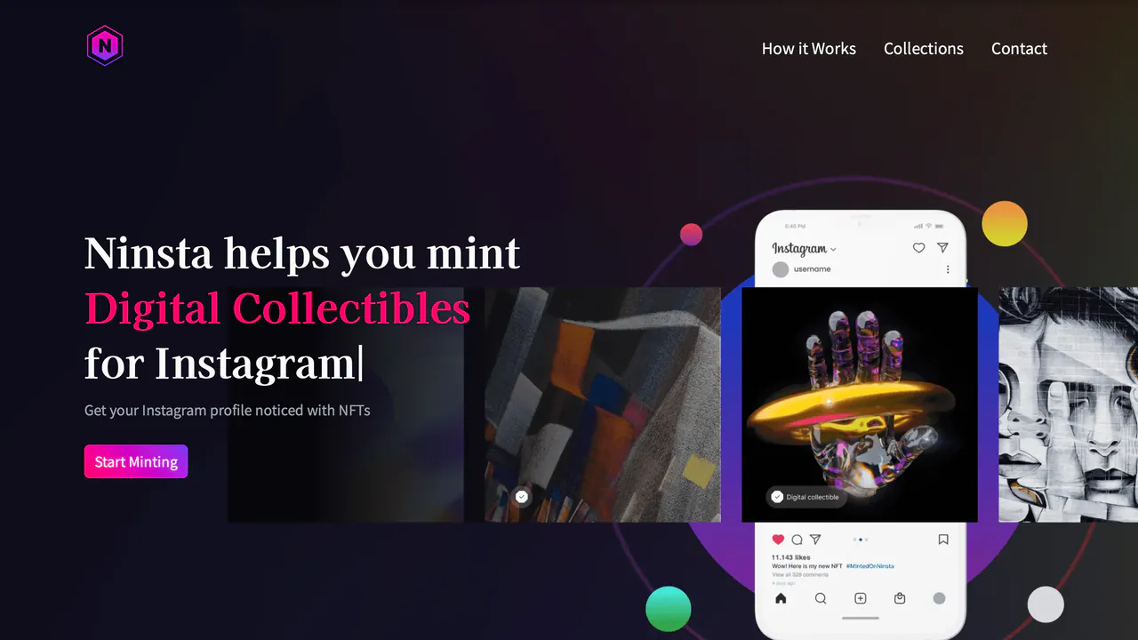 Ninsta - Mint Digital Collectibles 