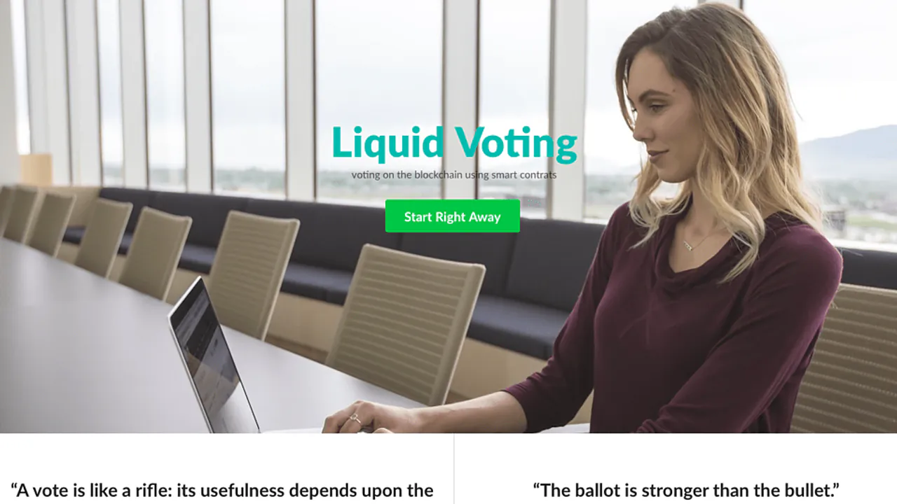 Liquid Voting