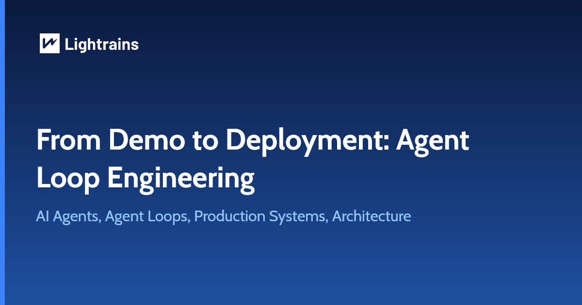 Production AI Agent Loops: Engineering Reliable Systems