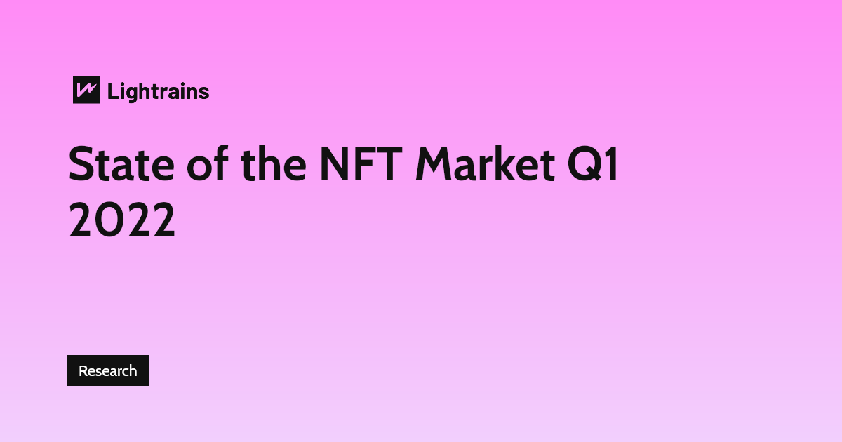 State of the NFT Market Q1 2022 - Research, NFT